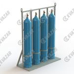 Стойка для газовых баллонов КВАЗАР СГ4 (кислород)