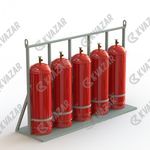 Стойка для газовых баллонов КВАЗАР СГ5П (пропан)