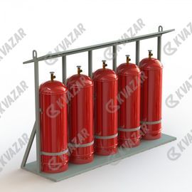 Стойка для газовых баллонов КВАЗАР СГМ5П (пропан, с крышей)